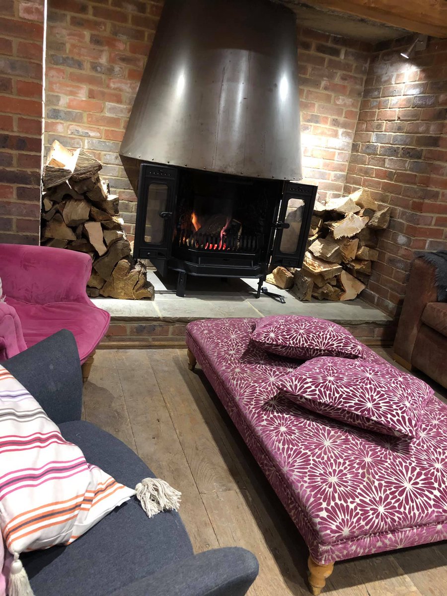 We had a very exciting week here last week... Our new log burner is now installed 🔥