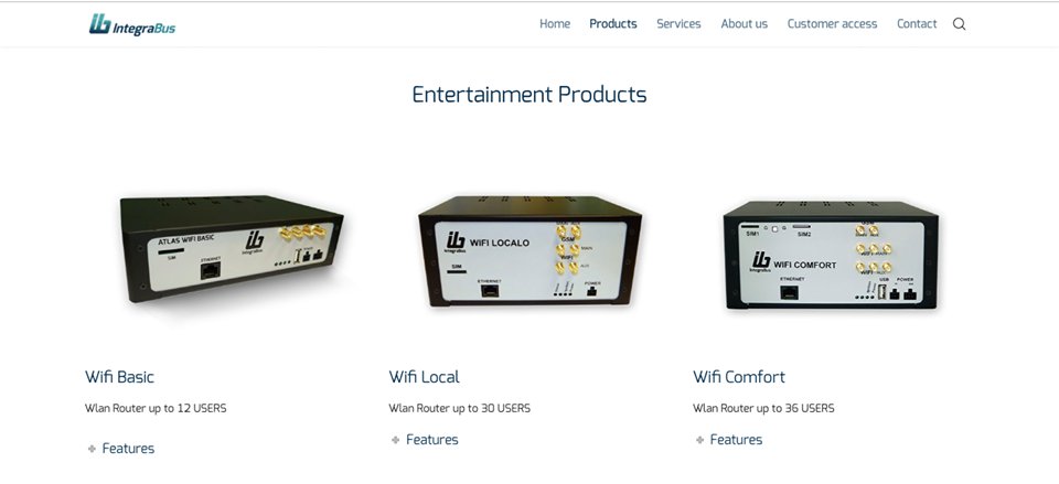 Wifi routers which can serve 12, 36 or even 48 people at once. We always look for internet connection these days... why wouldn't we use it on a long journey?
This is the easiest way for entertaining. Is it?

#IntegraBus #Wifirouter