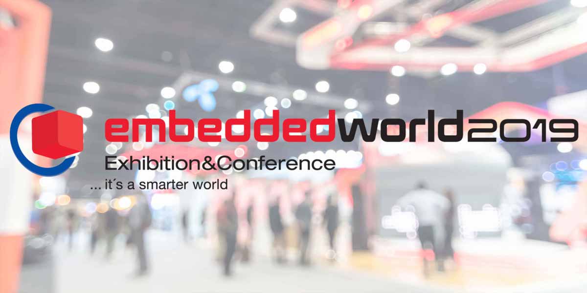 ✔ We will be attending embedded world 2019, the leading international exhibition for embedded systems, in Nürnberg from 26 to 28 February 2019. Hall 3, Booth 3-358. We look forward to your visit❗#embedded #embeddedworld  #electronics #messe #exhibition #embeddedworld2019