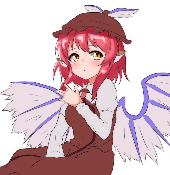 #深夜の真剣お絵描き60分一本勝負 
ミスティア・ローレライ(+10min)
明日朝早いので30分くらいフライングで 