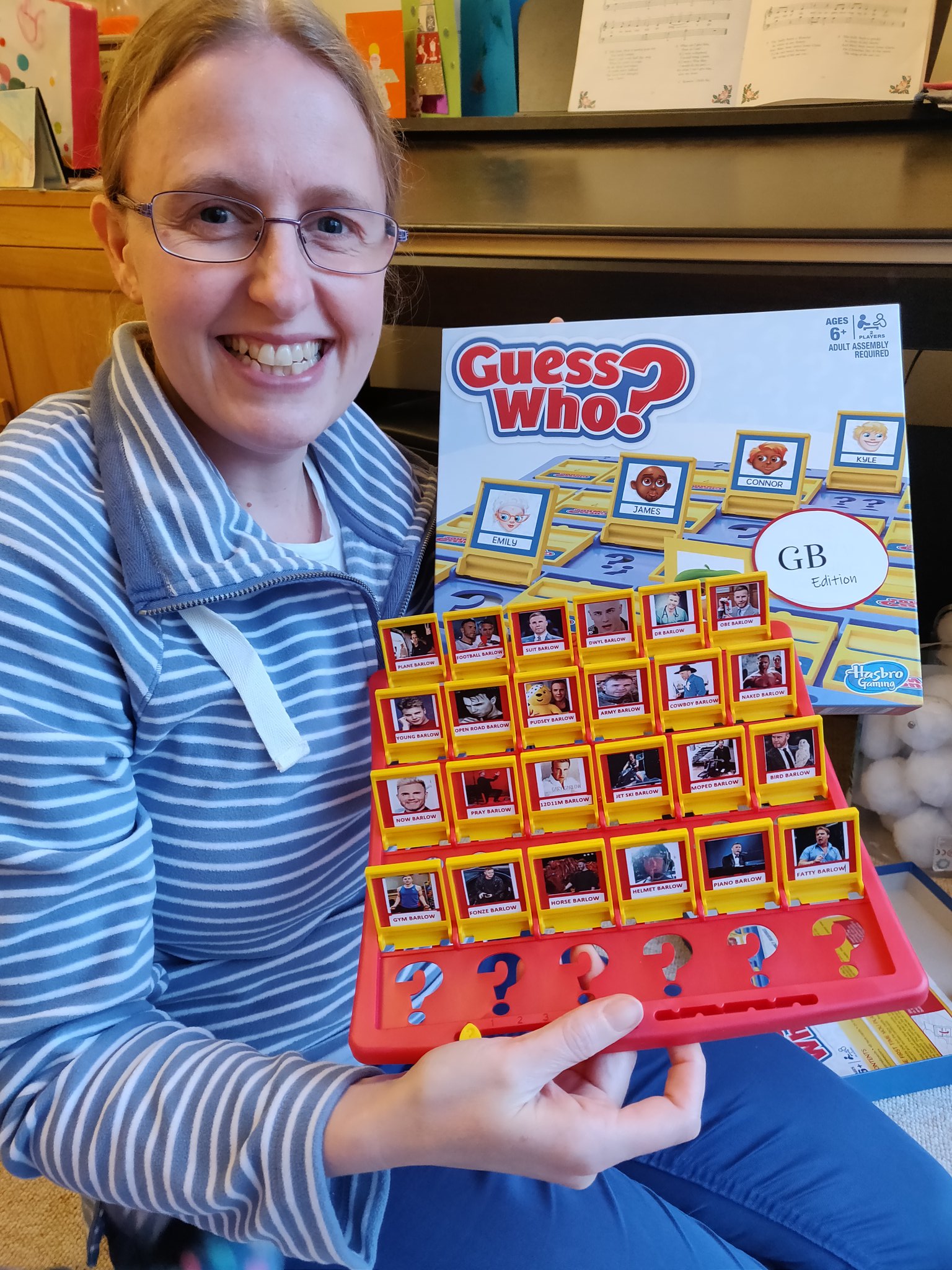 Happy birthday to Daisy I bet she\d love a Guess Who Gary Barlow Edition as a gift!! (message 14) 