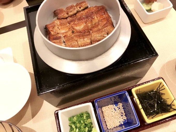うなぎ〜〜? 