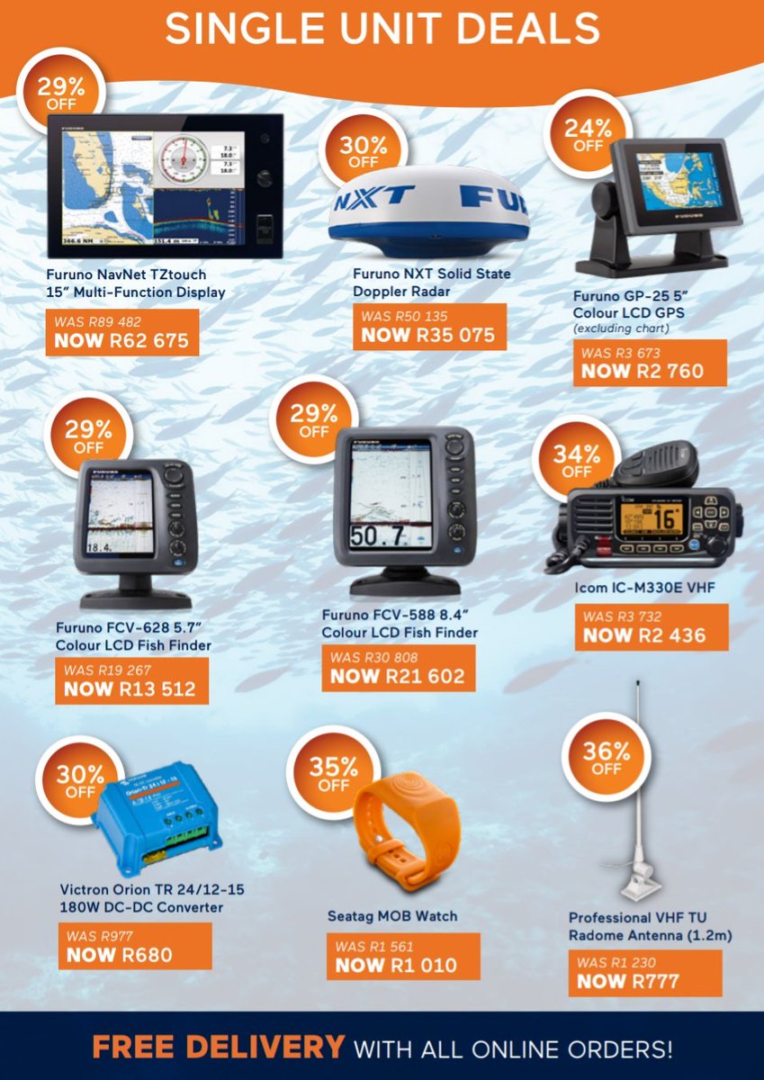 Save BIG on below offers available on RadioHollandSA Online store! FREE DELIVERY (SA ONLY) order now on radiohollandonline-co-za.myshopify.com/collecti …/all