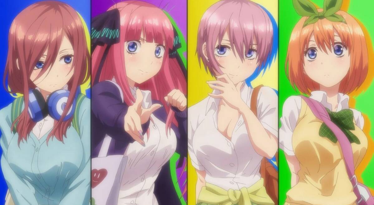 乱歩 五等分の花嫁 見たけど オープニングから可愛いすぎだろ オープニングの最初に5人それぞれフータローの名前呼ぶのたまらん アニメで見るともっと可愛いよなこの5人s W 乱歩 五等分の花嫁 見たけど オープニングから可愛いすぎだろ オープニングの最初に5人それぞれフータローの名前呼ぶのたまらん アニメで見るともっと可愛いよなこの5人s W