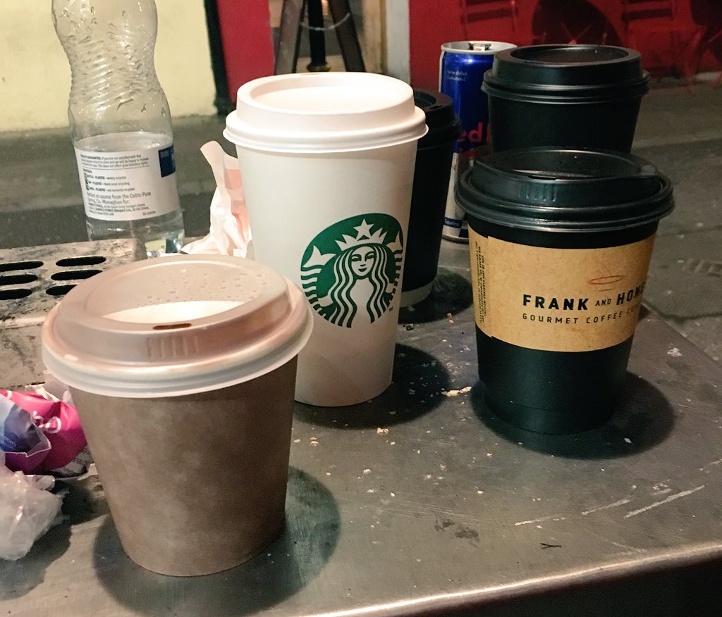 IdahoNua's tweet photo. Food for thought, if you put a #singleusecup in a bin in Ireland, it will be incinerated, not buried
Compostable, Recyclable, Whatever, it will be burnt
Use a Reusable cup, or better again sit down with a real cup and talk
Be kind to yourself and the Earth
#HowIrelandCleansUp https://t.co/m0Wf7nZOHp