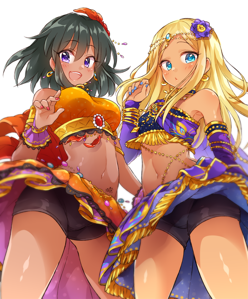 ナターリア(シンデレラガールズ) 「ソルカマル結成二周年おめでとう!大好きだ 」|虎んとのイラスト