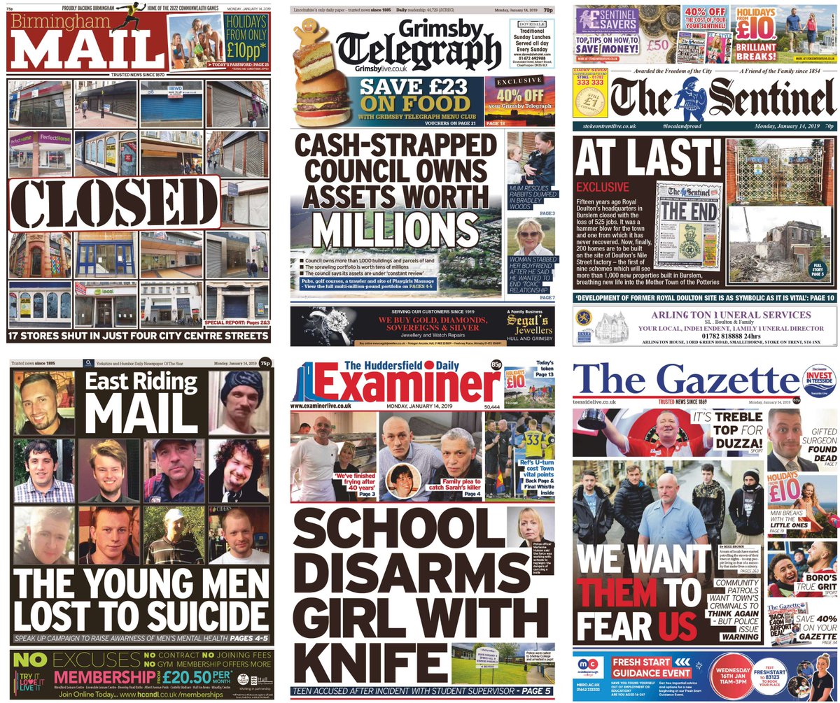davidottewell's tweet photo. Another Monday, another reminder that local papers up and down the country are writing brilliant, important, campaigning, investigative stories, every single day. https://t.co/3tveC9UwsO