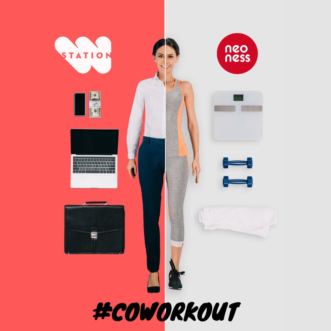 #MondayMotivation

StationW vous offre le sport avec <a href="/Neoness/">Neoness</a>, la première formule de #Coworkout ! 

#Coworking + #Workout :
➡️StationW.com/neoness-cowork…