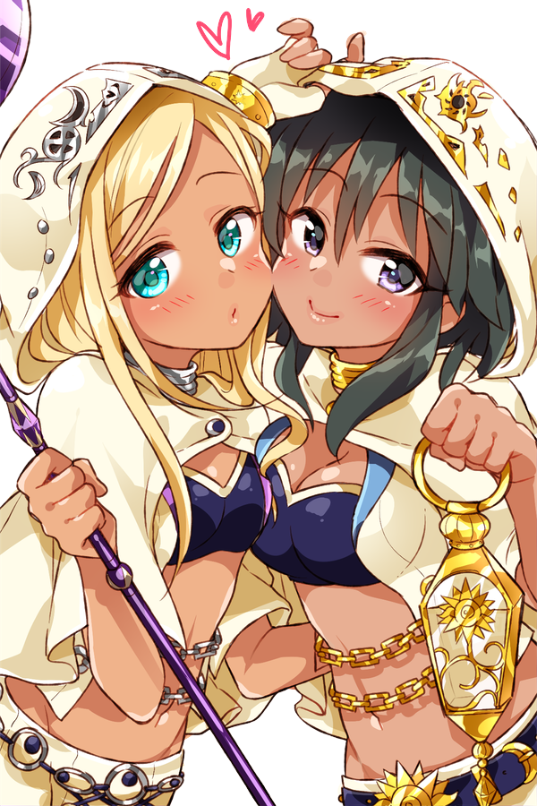 ナターリア(シンデレラガールズ) 「ソルカマル結成二周年おめでとう!大好きだ 」|虎んとのイラスト