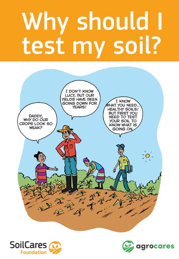 SoilCares Foundation has developed a series of educational booklets on soil-related topics. You can now download them for free from our website: soilcaresfoundation.com/trainings/

#soil #booklets