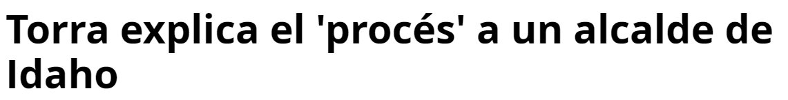 He visitado EEUU, donde las autoridades más importantes del país me han recibido. Mañana me reuniré con el concejal de cultura de un pueblo de Wyoming y pasado con el conserje suplente del pentágono. ¡Solo me reúno con gente importante! #torra #eeuu
