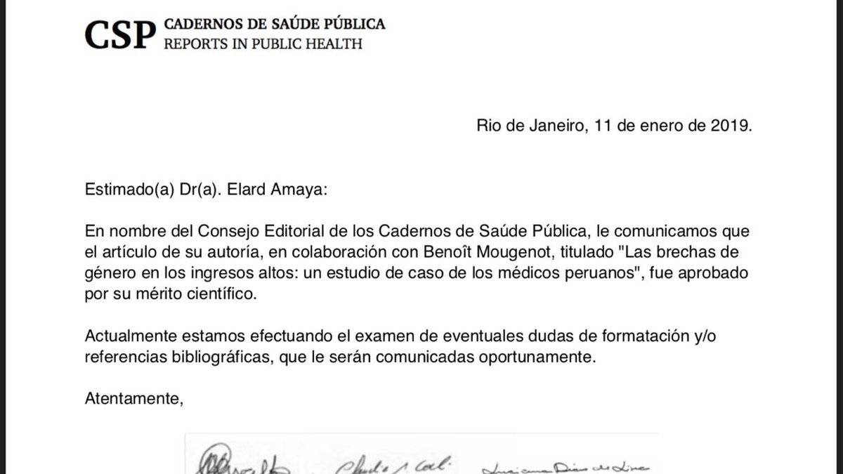 benmouge's tweet photo. #acceptedpaper #gender #wagegap #Peru @CadernosSP https://t.co/96IDE9UvbY