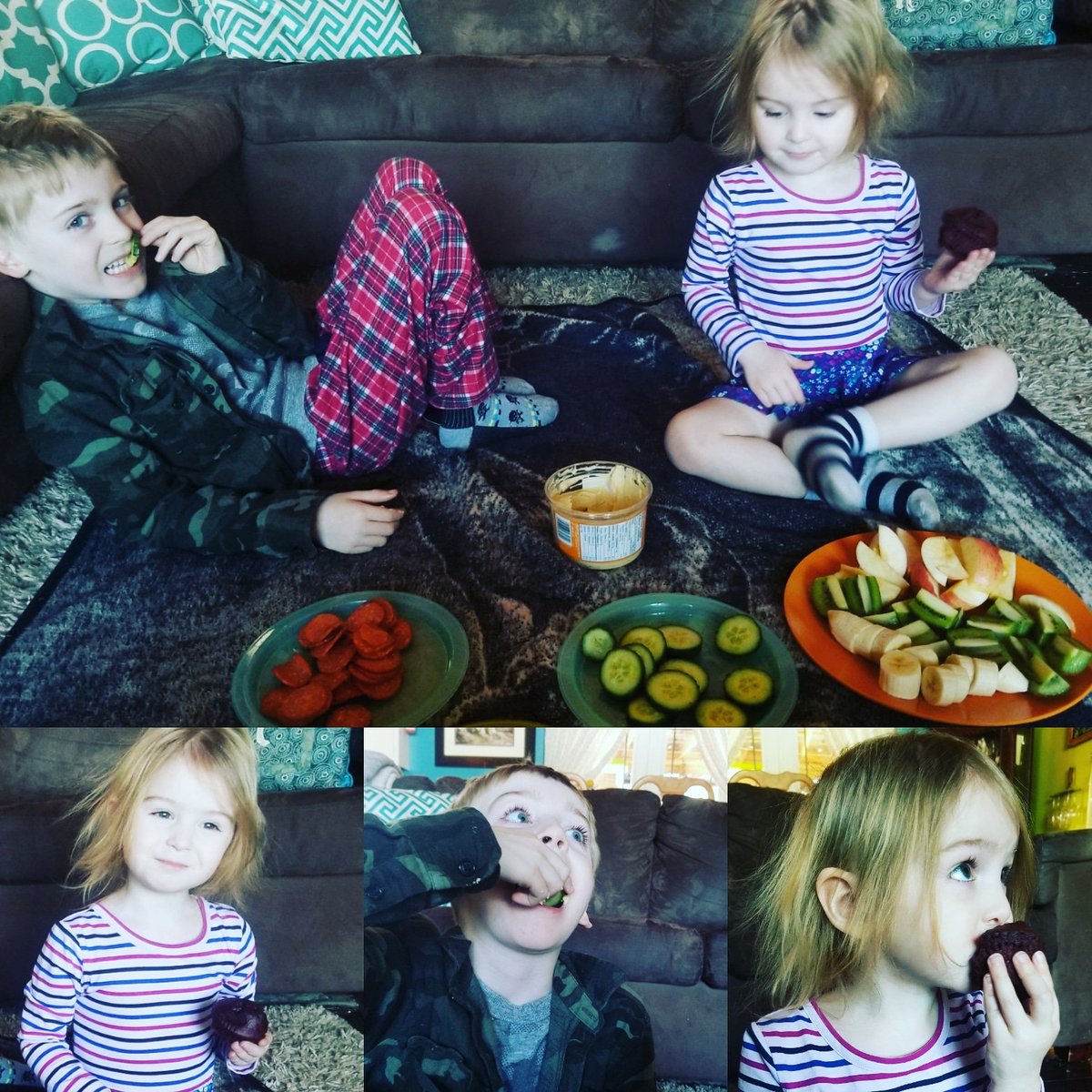 TheSaltyDog2016's tweet photo. Had a picnic by the fire with the kiddos!

#picnic #kiddos #yum #lovedit #fun #treats #healthy #kidsloveit #sofun https://t.co/jubnzznp6a