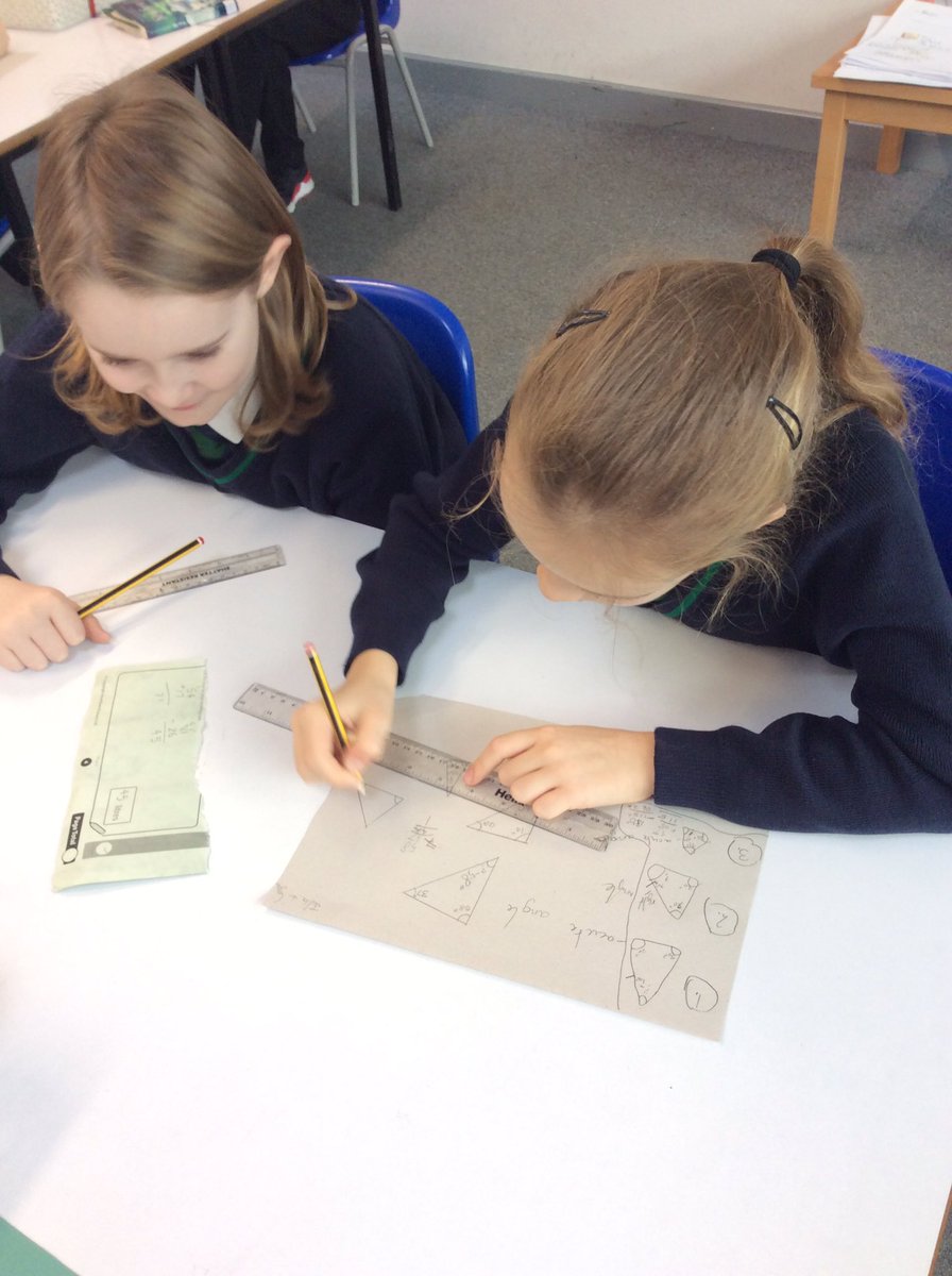 Year6TLEAVERS21's tweet photo. Challenging our partners to work out the missing angle in a triangle #dunhamtrust #ltpanumeracy #actue #obtuse https://t.co/UkyqHUgwhO