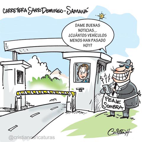 Cristian Hernández på Twitter: "Peaje sombra @ElDia_do #Caricatura https://t.co/DdjwMJxXnN" / Twitter