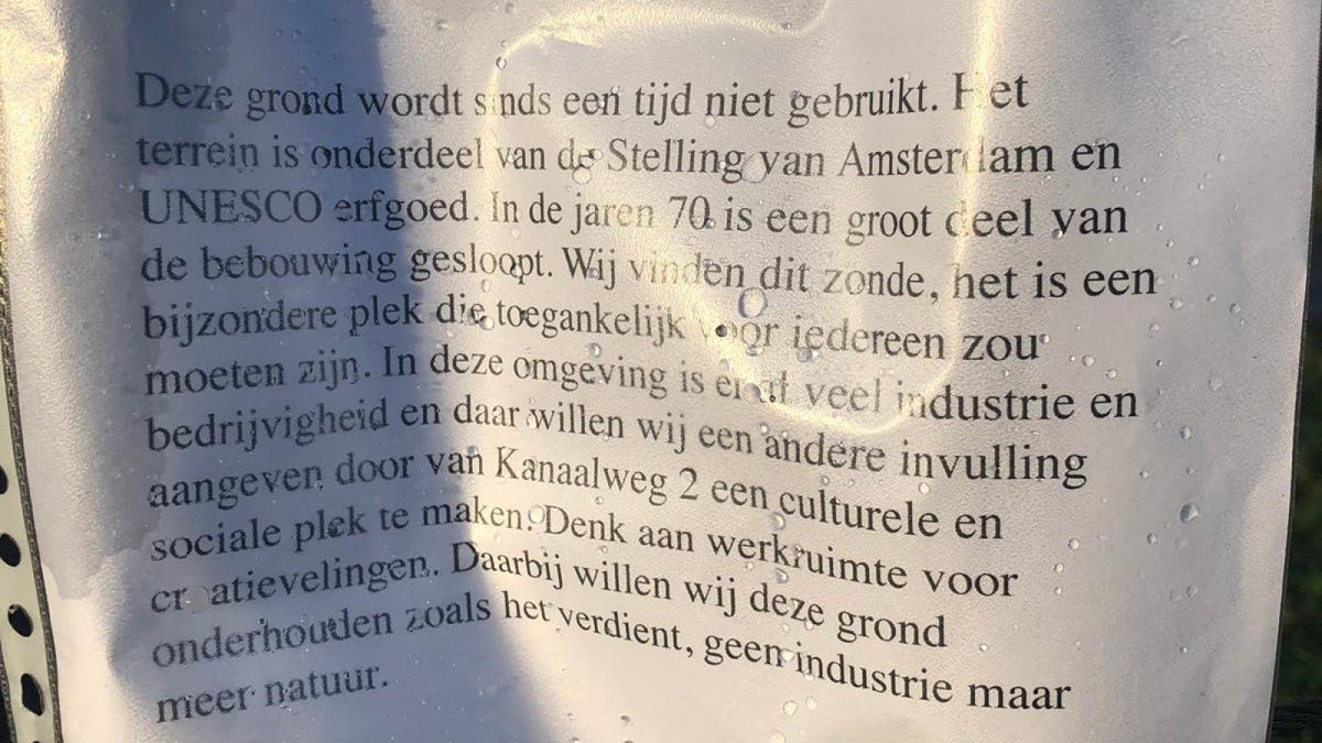"Geen industrie, maar natuur. Geen grind en zand, maar creatievelingen"
Deze mensen willen het werelderfgoed van Fort Velsen redden door er een sociale en culturele werkplaats van te maken 😃👌nhnieuws.nl/nieuws/238442/… | #cultuur #Velsen