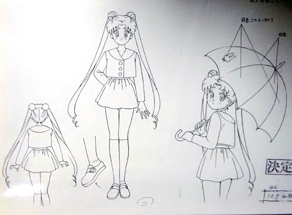 うさこ 月野うさぎ６話私服完成 うさぎ私服の中でもお気に入りの一着なので丁寧に仕上げましたﾐﾐ 上着の青生地は最近お気に入りのカシドス 深い色味と手触りがたまらんです あと一着私服作るぞ作るぞ イエー