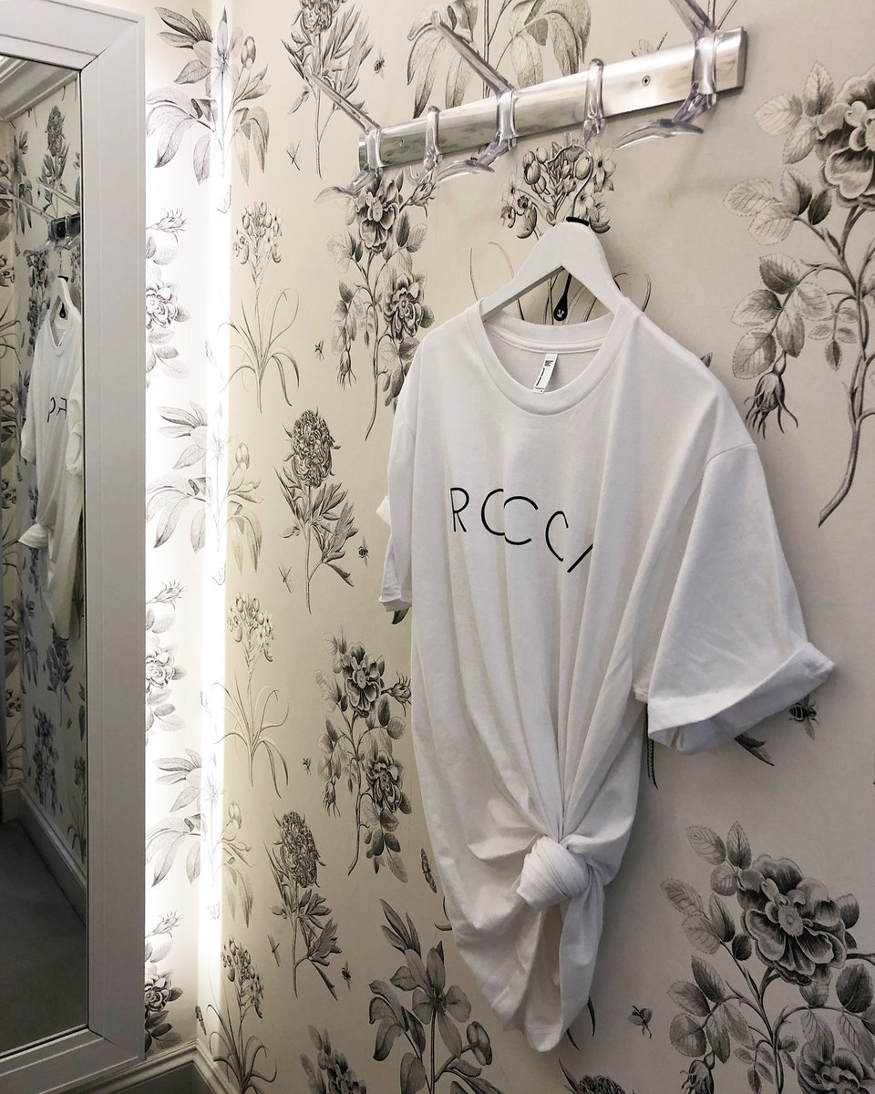 roccafashion's tweet photo. Don’t forget to pick up a Rocca charity tee! All profits go to Wellspring Therapy Charity 🙌🏼❤️ https://t.co/tpingC1Nlx