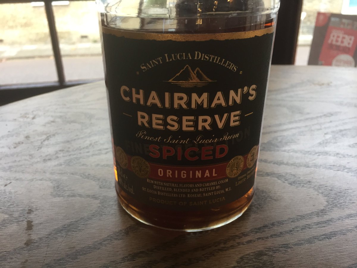 A delight for you all, this week’s #rumoftheweek is Chairman’s Reserve Spiced Rum, a tipple of a rum that isn’t drowned in the usual vanilla flavouring of so many spiced rums #thehopbine #rumoftheweek #chairmansreserve