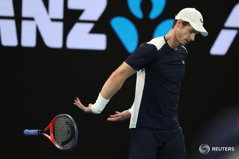 JUST IN: Former world number one Andy Murray knocked out of #AusOpen first round