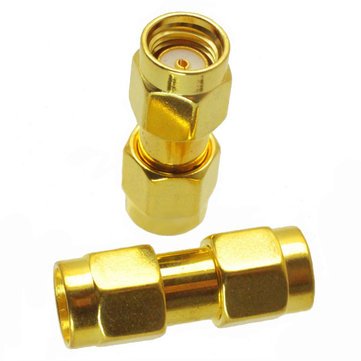 5PCS RP-SMA Male to RP-SMA Male RF Connector Adapter RP-SMA-JJ bit.ly/2zK8BQ6
