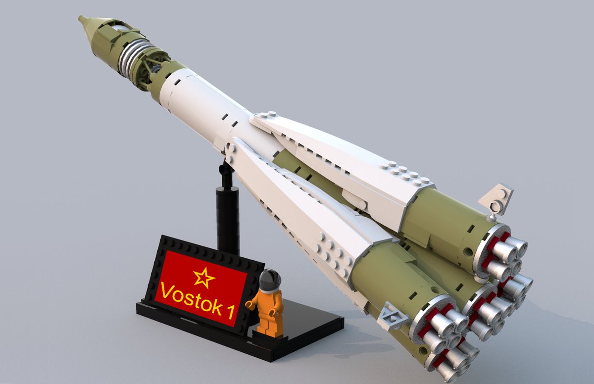 Blast off into outer space aboard today's #LEGOIdeasStaffPick "Vostok 1 - First Manned Spaceflight" by Graupensuppe.

Check out all the details of this product idea on ow.ly/Y3Ae30niQkf. #YuriGagarin #Vostok1