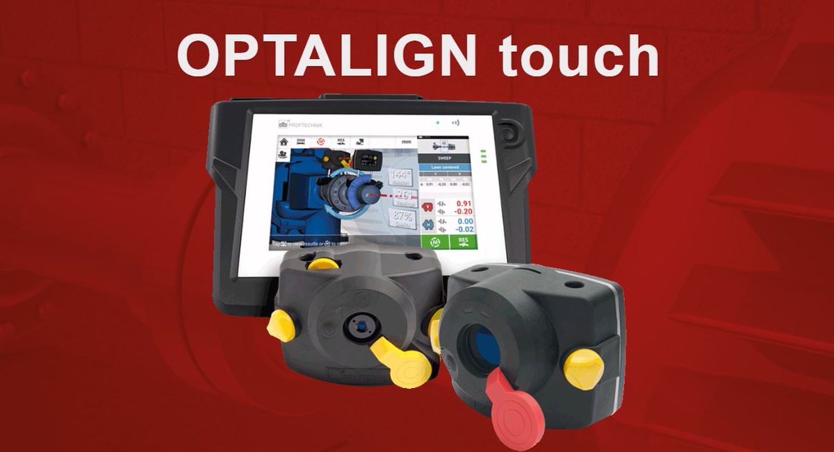 PRUFTECHNIK_COM's tweet photo. Designed to be easy to use, #OPTALIGN touch features a tablet-like #TouchScreen, integrated WiFi compatibility, #BluetoothCommunication and #RFID machine identification. If you haven't yet seen it, contact your #PRUFTECHNIK partner for a free demo.
>https://t.co/YHEGZxAySo https://t.co/p0P1ukK4uW