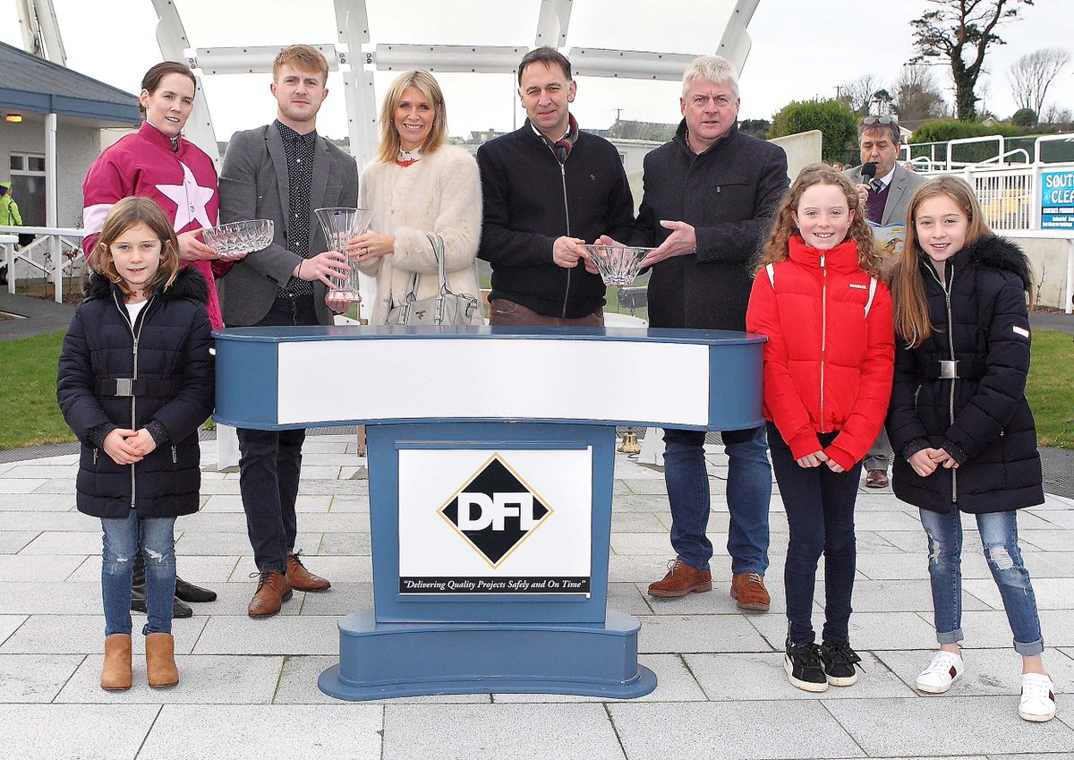LtdDfl's tweet photo. We were to delighted to sponsor the First race in the Annual New Years Day Tramore Races recently for the 21st consecutive year.  It was also good to see local trainer Henry De Bromhead with the winner! @TramoreRaces @HenrydeBromhead https://t.co/2l7k9aTeOJ