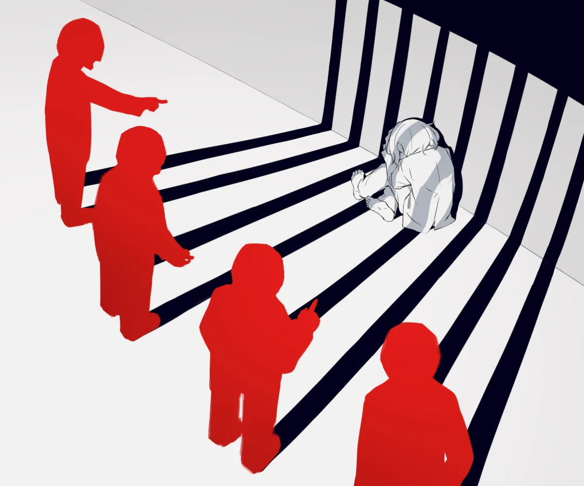 大人にあれこれ言われると子供は身動きが取れないよ…まるで監獄…