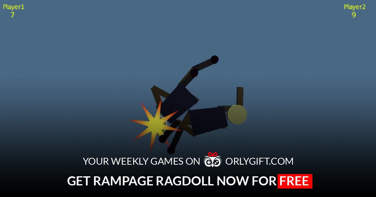 Now on orlygift: "Rampage Ragdoll". WIN your FREE Steam key now on orlygift.com/giveaway?ref=t…