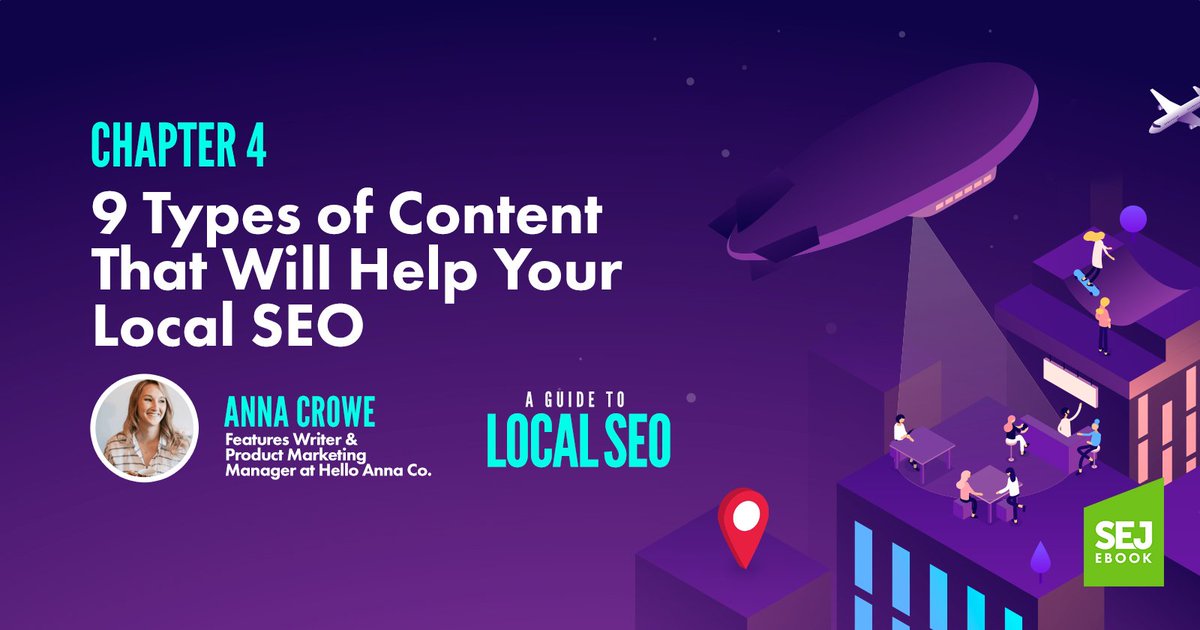 CorpConversions's tweet image. 9 Types of Content That Will Help Your Local SEO ow.ly/9Jky30nclLC #content #localkeywords