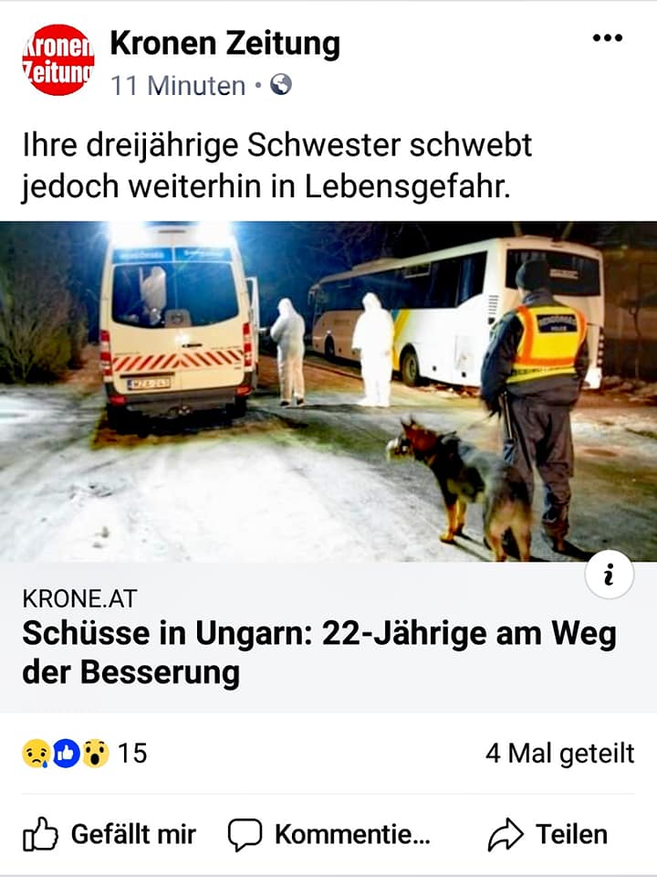 LaufhausKoenig's tweet photo. unmöglich, die #Tageszeitung #Österreich schreibt vor 10 Stunden das die #Ex des österreichischen Amokläufers in #Ungarn ist tot, die #KronenZeitung berichtet vor 10 Minuten sie sei am Weg der Besserung! Ein Artikel davon, sind somit zumindest #Fakenews 🙊🙉🙈 https://t.co/toMRIGGQNF