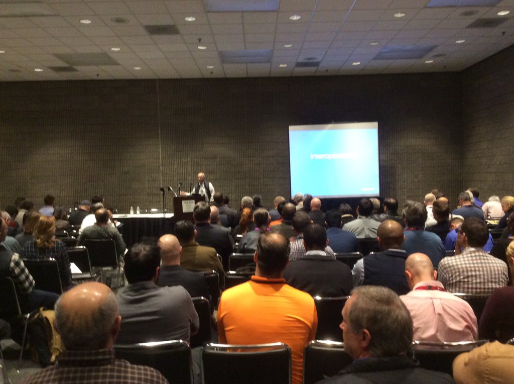 <a href="/TridiumInc/">Tridium Inc.</a> ‘s Scott Boehm presents #building #automation 101 to a full house at #AHRexpo 2019 #smartbuilding #IoT