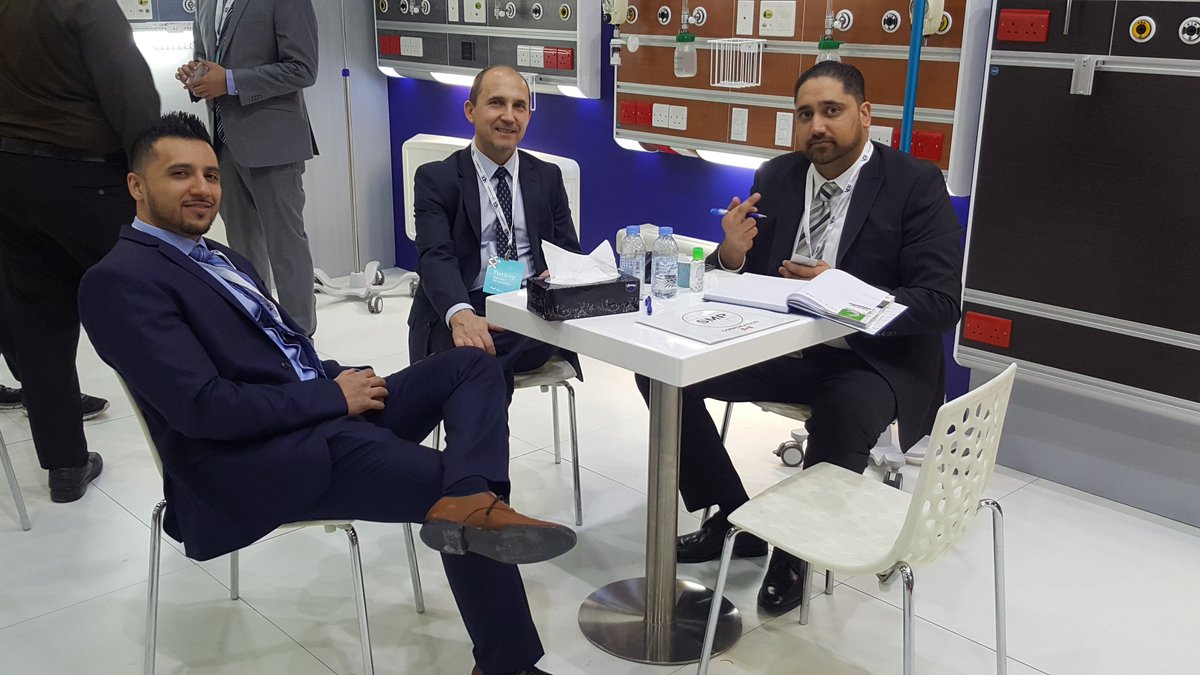 SMP_CANADA's tweet photo. Throwback to our booth and team at Arab Health 2018!
--
This year, we will be introducing the latest technology in recovery; Cryotherapy! 
Be sure to check out our booth H3.C38!
For more updates on the show, follow us @SMP_CANADA https://t.co/9PMyRYUSdN