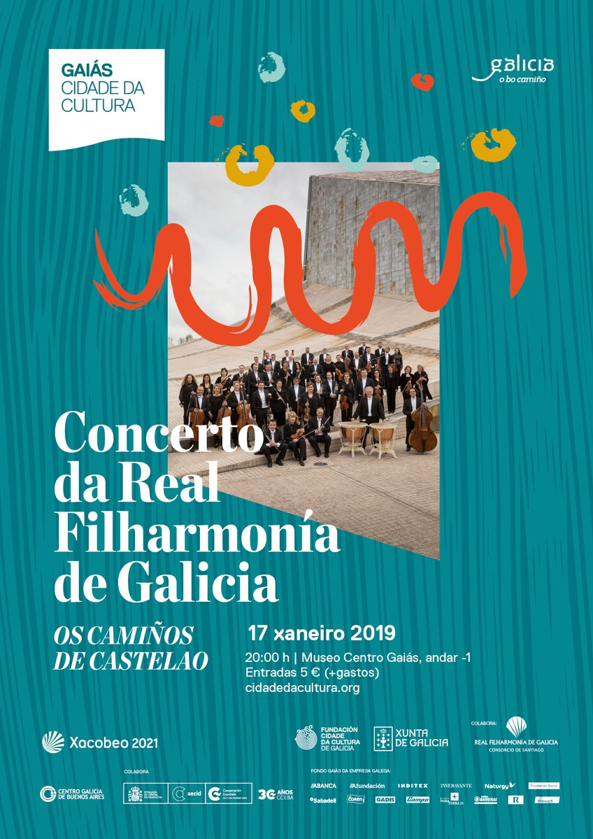 CidadedaCultura's tweet photo. Entradas #esgotadas para o concerto da @rfgalicia no #Gaiás e tamén todas as prazas cubertas para o encontro previo con persoas refuxiadas. Grazas polo interese nesta actividade dupla para pór o foco no #exilio que sufriu #Castelao e moit@s coetáne@s del➡️https://t.co/dsLsC0uYg8 https://t.co/ChCQOXWsuQ
