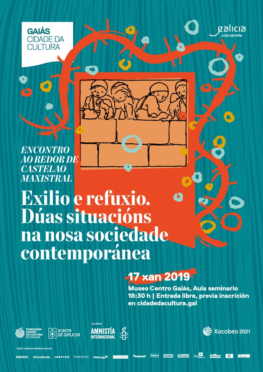 CidadedaCultura's tweet photo. Entradas #esgotadas para o concerto da @rfgalicia no #Gaiás e tamén todas as prazas cubertas para o encontro previo con persoas refuxiadas. Grazas polo interese nesta actividade dupla para pór o foco no #exilio que sufriu #Castelao e moit@s coetáne@s del➡️https://t.co/dsLsC0uYg8 https://t.co/ChCQOXWsuQ