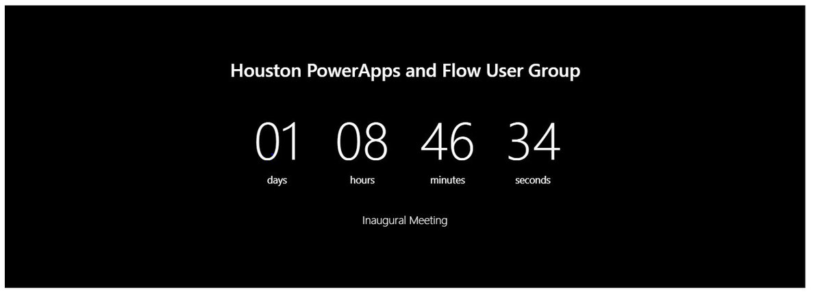 rezadorrani's tweet image. Countdown timer web part showing up in my tenant

#CountdownTimer #ModernSharePoint