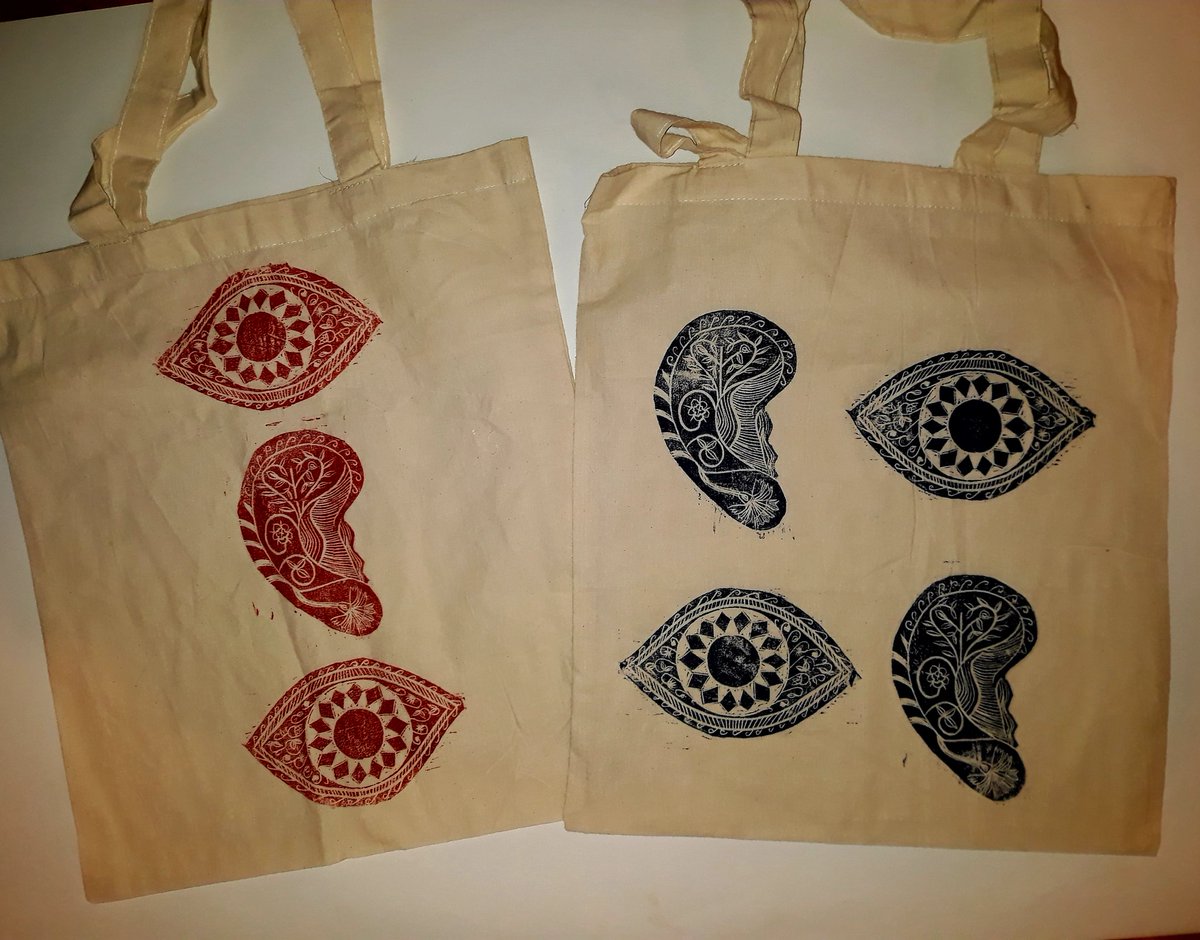 Print Mill (@printmillmacc) on Twitter photo New linocuts by <a href="/BeccaSmithArt/">Becca Smith</a>. Handprinted on to canvas bags and available to buy in our shop. Inspired by the eyes and ears of Elizabethan surveillance #printmaking #Macclesfield New linocuts by <a href="/BeccaSmithArt/">Becca Smith</a>. Handprinted on to canvas bags and available to buy in our shop. Inspired by the eyes and ears of Elizabethan surveillance #printmaking #Macclesfield