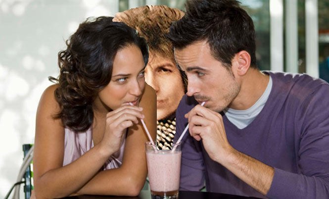 SeedyROM's tweet photo. The thirdwheeling Bob Dylan. https://t.co/djLY9kpVtW