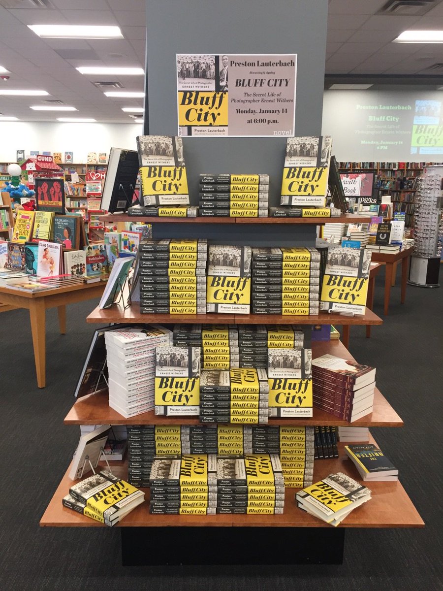 Novel is ready to launch Preston Lauterbach's latest tonight! Lauterbach will sign and discuss Bluff City: The Secret Life of Photographer Ernest Withers tonight, 1/14, at 6 P.M. @wwnorton