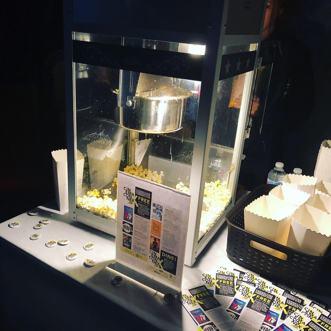 downtownsinyc's tweet photo. The #CinemaConnex film presentation of 🎥🍿#WontYouBeMyNeighbor and first installment of “Downtown Dinner and a Movie” was a blast! Thanks @StatenArts, #SearchPartyStudio, and @NYC_SBS for making it happen, and shoutout to #Errigos for keeping the party fed. 🍕 #downtownSInyc https://t.co/1FDgXbdt0Z