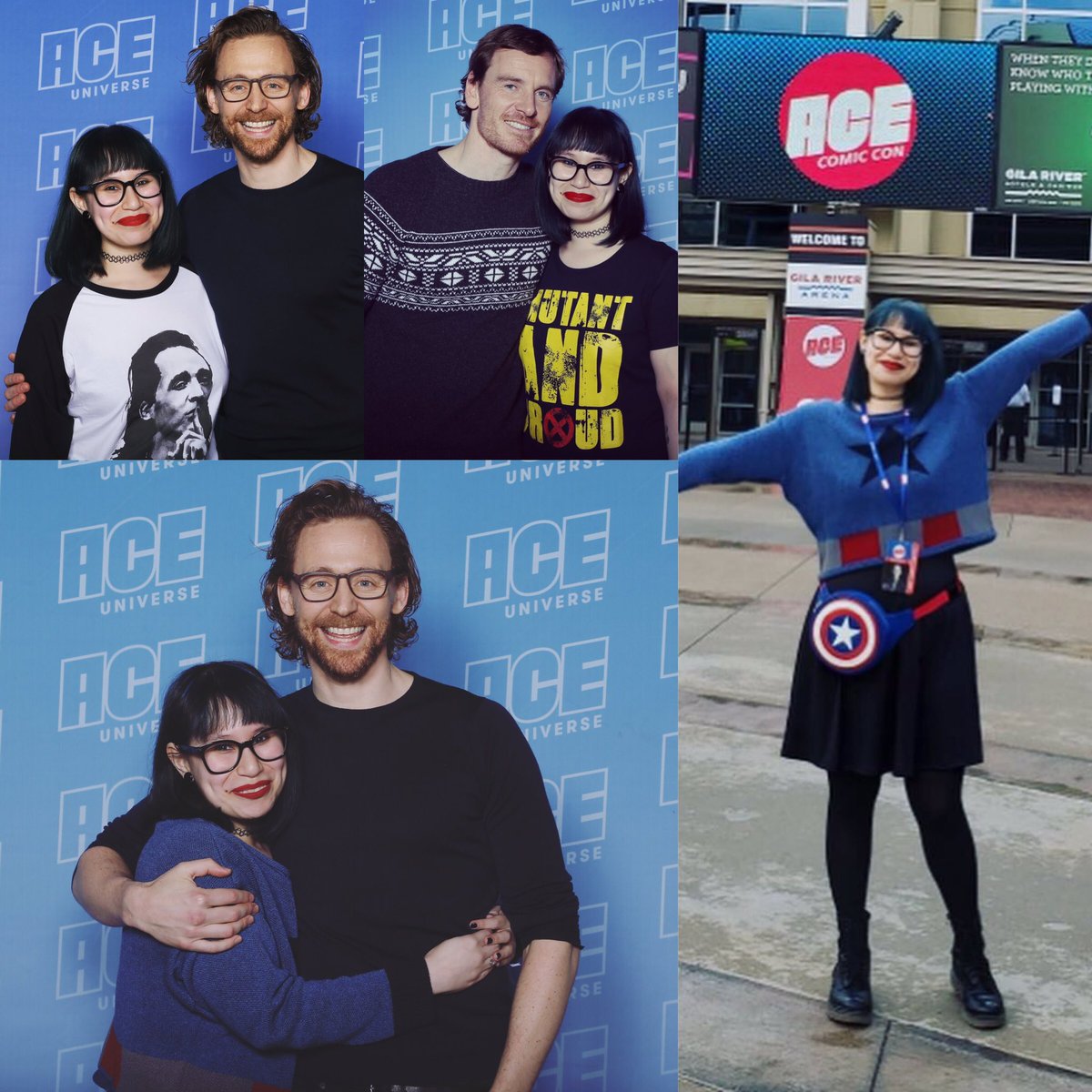 _monicanorma's tweet photo. Thank you @ACEcomiccon for another unforgettable experience & for more special moments that I won't forget 🤓😊😍 #acecomiccon #Aceuniverse @twhiddleston #MichaelFassbender #acecomicconAZ https://t.co/f5V7OYtw15