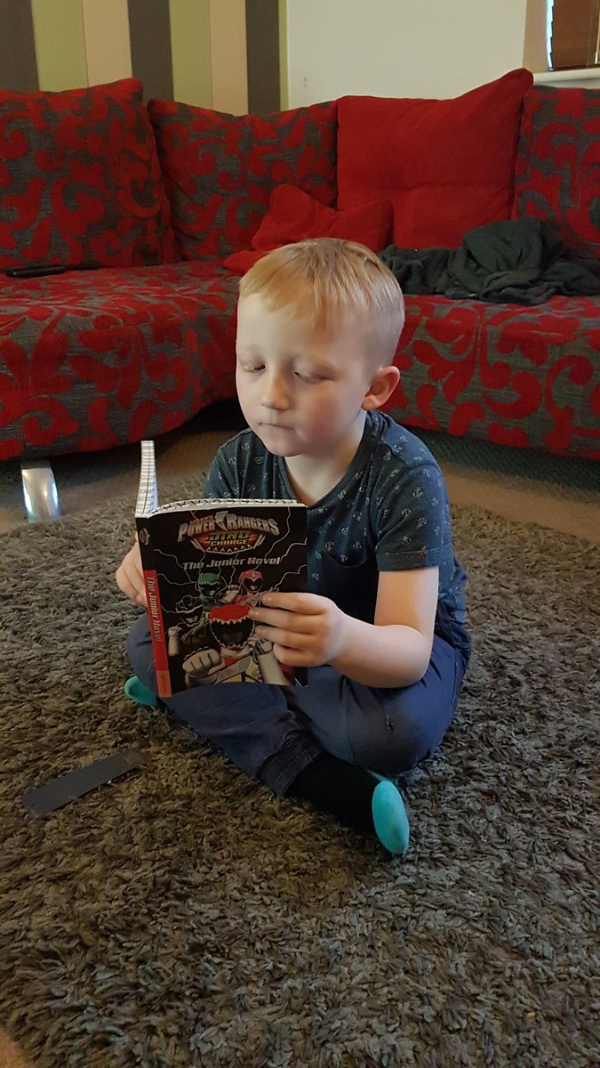 LisaJayneDean's tweet photo. @Meadowside_Pri Harley Dean reading a book he received as a present from Santa. Thursday 10th Jan completed.  #MeadowsideLovesReading https://t.co/8uVySjrp4K