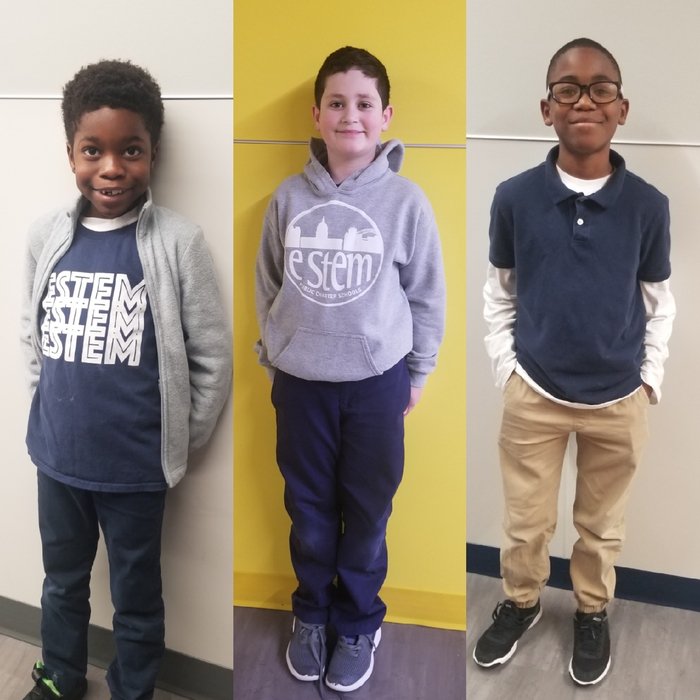 eStemPCS's tweet photo. Look at all of the ways your student can follow school dress code! @eastvillagek6 #bluewhiteyellowgrey #khakiornavy #schoolprint https://t.co/af3v2dqQAe
