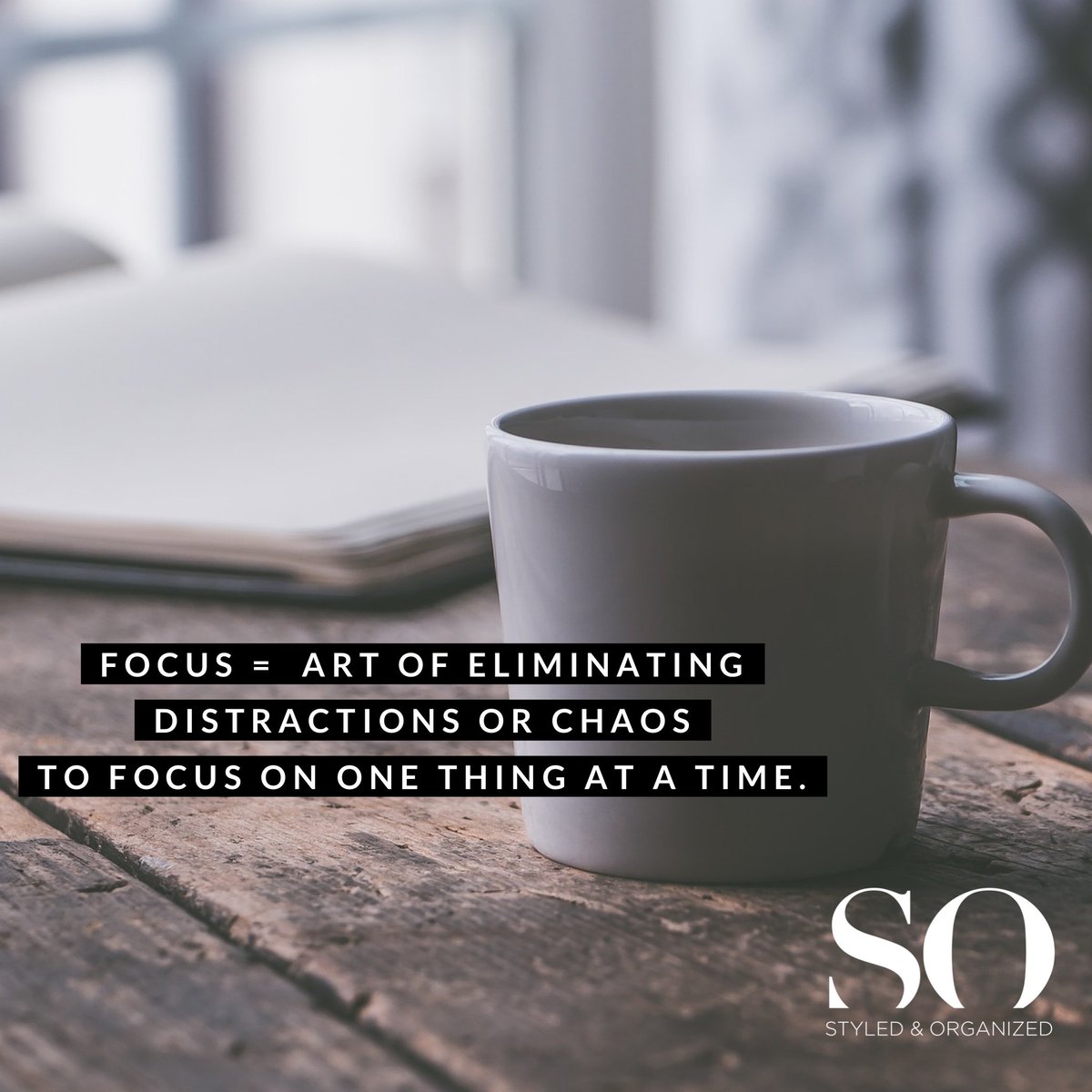 StyledOrganized's tweet photo. When we F O C U S, we are even more productive! #styledandorganized #january #resolutions #getorganized #declutter #goals #professionalorganizer #dallas #fortworth #highlandpark #lakewood #richardson #plano #frisco #mckinney #southlake #murphy #parker https://t.co/Rm12784VDw