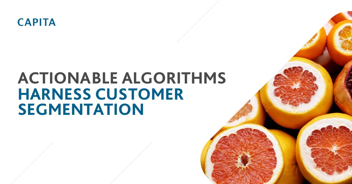 CapitaPlc's tweet image. Are we closer to the ‘segment of one’? ow.ly/B5pU30nijyW #capitadataanalytics