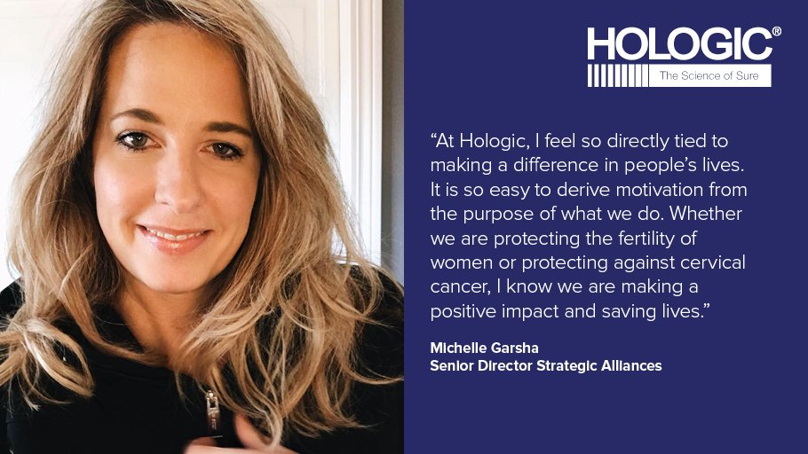Hologic's tweet photo. Have you ever been interested what a day in the life of an employee at Hologic is like? Today is your lucky day! My name is Michelle, and today I’m taking over Hologic’s Twitter handle to share my #WhyHologic experiences. https://t.co/mPbzWedK4a