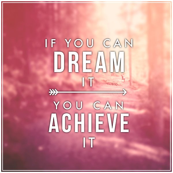 If you can dream it, you can achieve it. --Zig Ziglar #motivationmonday https://t.co/jQR5h9MyDb