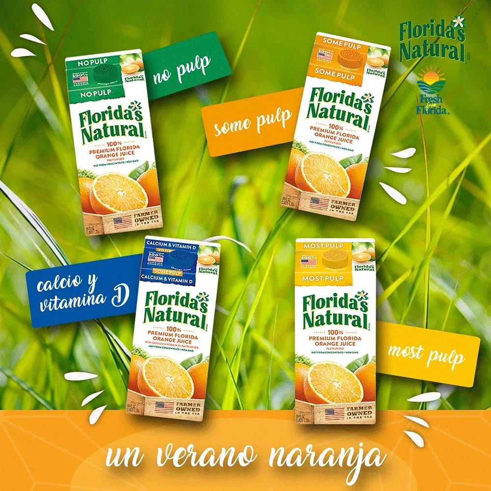 FNChile's tweet photo. Un verano naranja ☀️🍊 para disfrutar natural y sanamente. 
Nuestros jugos de naranja son deliciosos, ricos, sanos y exprimidos de la fruta. No contienen agua, azúcar, ni preservantes añadidos. 
Pruébalos y elige el que más te gusta #nopulp #mostpulp #somepulp #calcioyvitD 
FN ;) https://t.co/5CHLCWT0cX