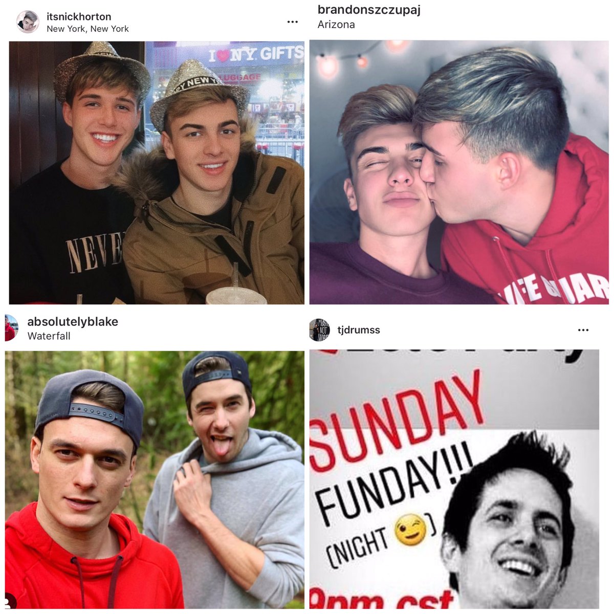 DirtyYouNowMind's tweet photo. New IG posts of the day for our gentlemen 💋 @itsnickhorton @http__brandon @AbsolutelyBlake  @TJDRUMSS https://t.co/F5bobV1F55